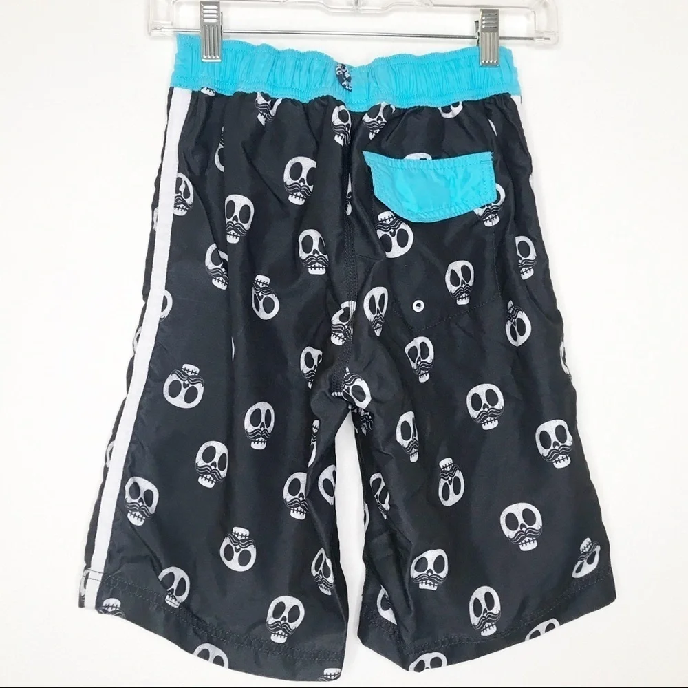 The Children’s Place skull print swim shorts Large